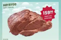 Holdbart HØYRYGG tilbud