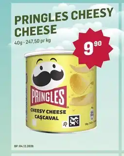 Holdbart PRINGLES CHEESY CHEESE tilbud