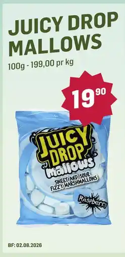 Holdbart JUICY DROP MALLOWS tilbud