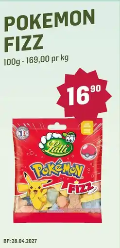 Holdbart POKEMON FIZZ tilbud
