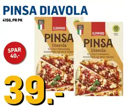Price Lagerbutikk Pinsa diavola tilbud