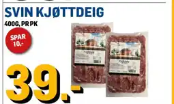 Price Lagerbutikk Svin kjøttdeig tilbud