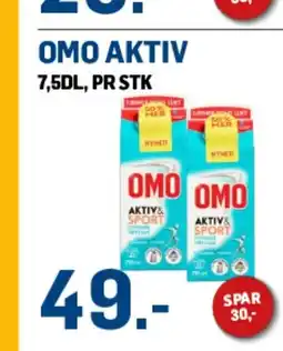 Price Lagerbutikk Omo aktiv tilbud