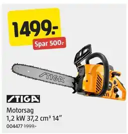 Jula Motorsag 1,2 kW 37,2 cm³ 14” tilbud