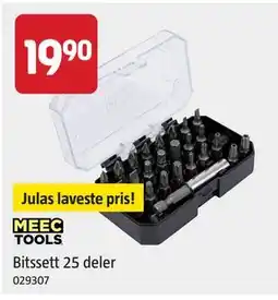 Jula Bitssett 25 deler tilbud