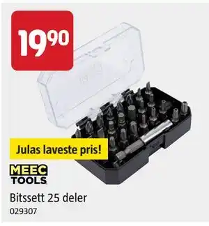 Jula Bitssett 25 deler tilbud