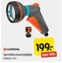 Jula Sprinklermunnstykke tilbud
