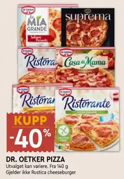 Coop Mega DR. OETKER PIZZA tilbud