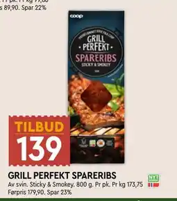 Coop Mega GRILL PERFEKT SPARERIBS tilbud