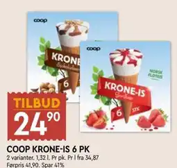 Coop Mega COOP KRONE-IS 6 PK tilbud