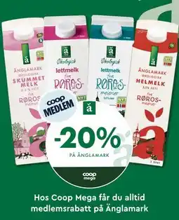 Coop Mega 20% På Änglamark tilbud