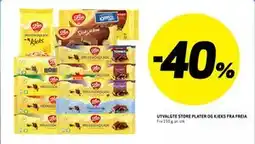 Bunnpris UTVALGTE STORE PLATER OG KJEKS FRA FREIA tilbud