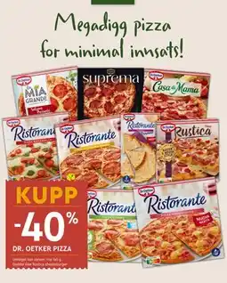 Coop Mega DR. OETKER PIZZA tilbud
