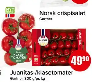 Spar Juanitas-/klasetomater tilbud
