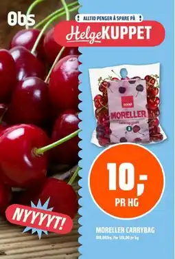 Coop Obs MORELLER CARRYBAG tilbud