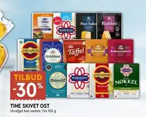 Coop Mega TINE SKIVET OST tilbud