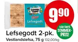 Spar Lefsegodt 2-pk tilbud