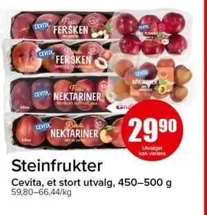Spar Steinfrukter tilbud