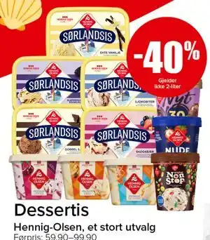 Spar Dessertis tilbud