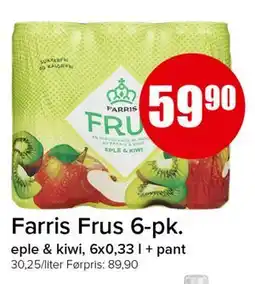 Spar Farris Frus 6-pk tilbud
