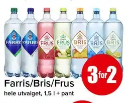 Spar Farris/Bris/Frus tilbud