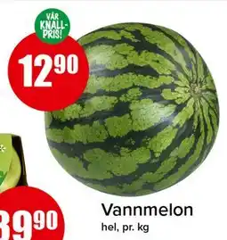 Spar Vannmelon tilbud