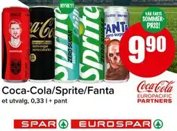 Spar Coca-Cola/Sprite/Fanta tilbud