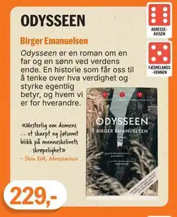 Ark Bokhandel ODYSSEEN tilbud
