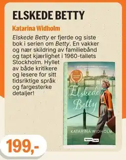 Ark Bokhandel ELSKEDE BETTY tilbud
