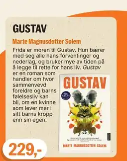 Ark Bokhandel GUSTAV tilbud