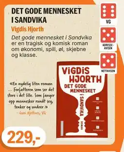 Ark Bokhandel DET GODE MENNESKET I SANDVIKA tilbud