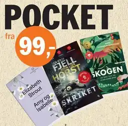 Ark Bokhandel POCKET tilbud