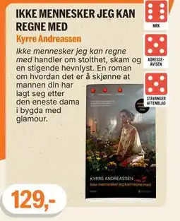 Ark Bokhandel IKKE MENNESKER JEG KAN REGNE MED tilbud