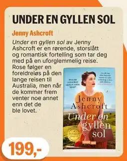 Ark Bokhandel UNDER EN GYLLEN SOL tilbud