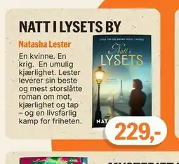 Ark Bokhandel NATT I LYSETS BY tilbud