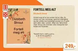 Ark Bokhandel FORTELL MEG ALT tilbud