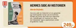 Ark Bokhandel HENNES SIDE AV HISTORIEN tilbud