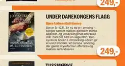 Ark Bokhandel UNDER DANEKONGENS FLAGG tilbud