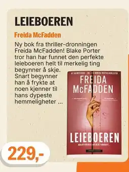 Ark Bokhandel LEIEBOEREN tilbud