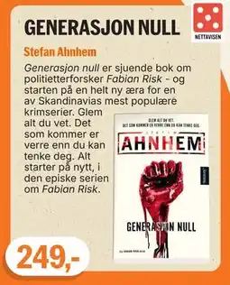 Ark Bokhandel GENERASJON NULL tilbud