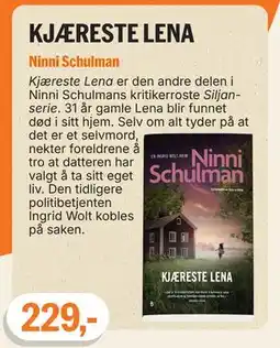 Ark Bokhandel KJÆRESTE LENA tilbud