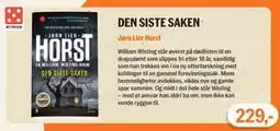 Ark Bokhandel DEN SISTE SAKEN tilbud