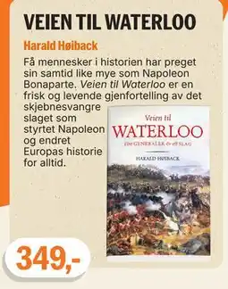 Ark Bokhandel VEIEN TIL WATERLOO tilbud