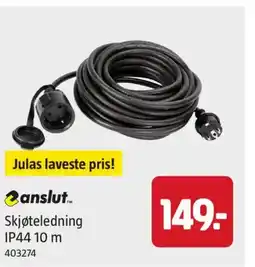 Jula Anslut.. skjøteledning ip44.10 m tilbud