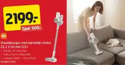 Jula Stavstøvsuger med børsteløs motor tilbud