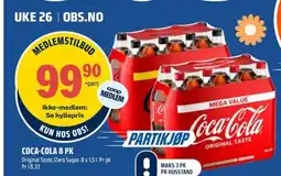 Coop Obs Coca-cola 8 pk tilbud