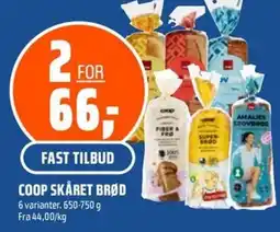 Coop Obs Coop skåret brød tilbud