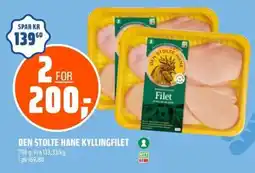 Coop Obs Den stolte hane kyllingfilet 2 tilbud