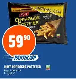 Coop Obs Hoff opphøgde potteter tilbud