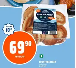 Coop Obs Coop fiskekaker tilbud